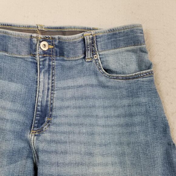 Lee Extreme Motion Performance Jeans Mens 40x30 Blue Straight Tapered Stretch - Picture 4 of 14